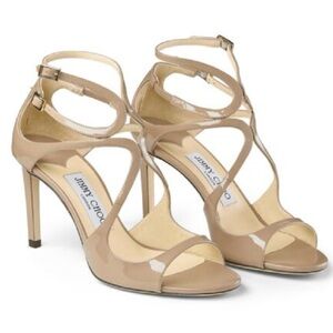Jimmy Choo Patent Leather Sandals